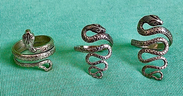 Naga Silver Rings