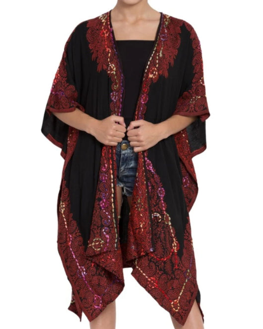 Embroidered Kimono