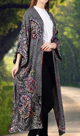 Embroidered Coat/Duster